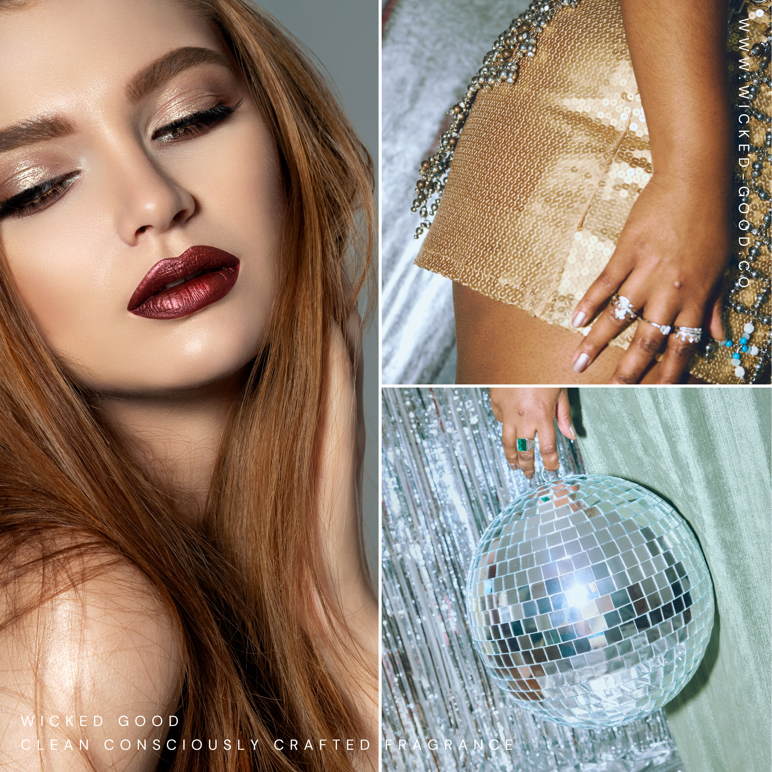 Glam Rock Clean Perfume Subscription Box | August 2022 by Wicked Good Fragrance