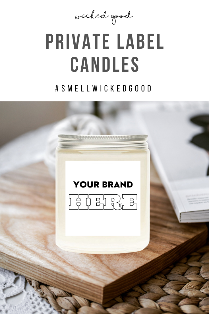 Bulk Private Label Candles 9oz (1 Dozen) | Wholesale | Label | White | Vegan 