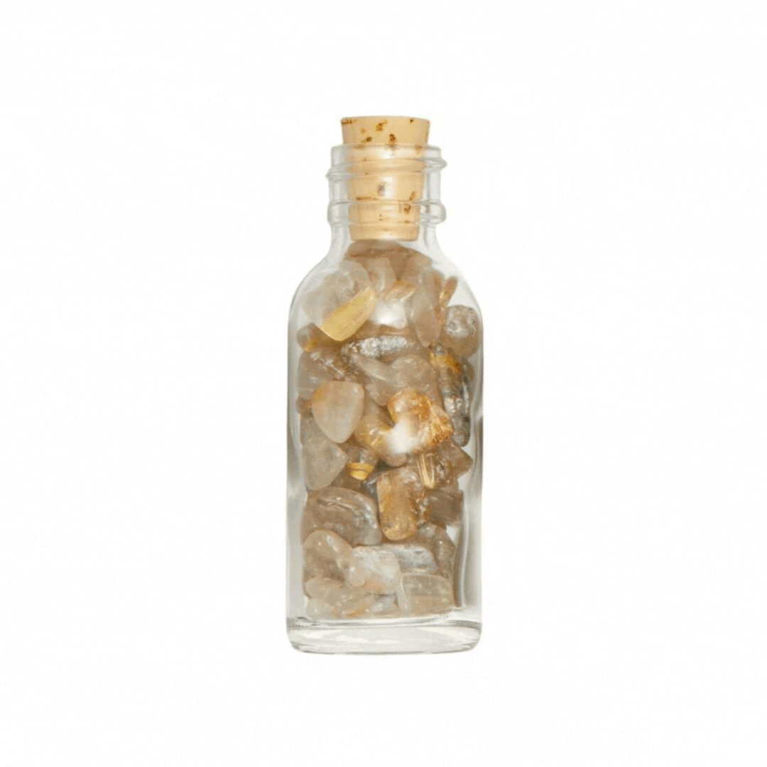 Golden Rutilated Quartz Magic: The Stone of Healing in Your Perfume | Wicked Good