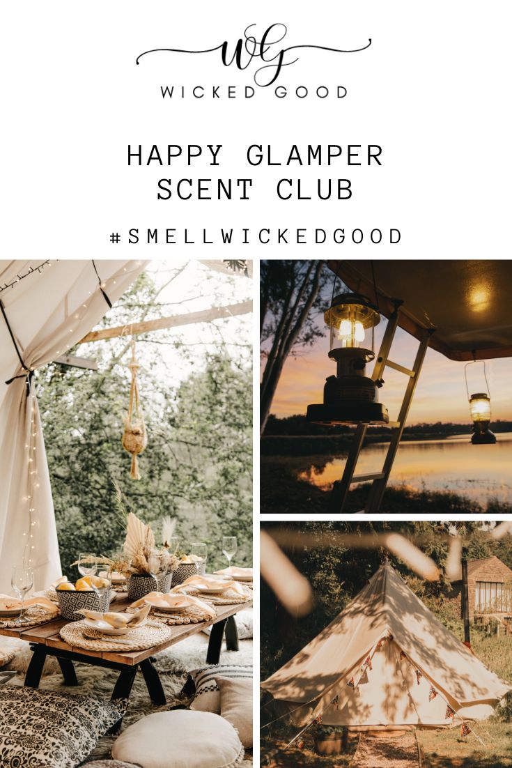 Happy Glamper - September 2021 Scent Club | Clean Scents Delivered | Wicked Good