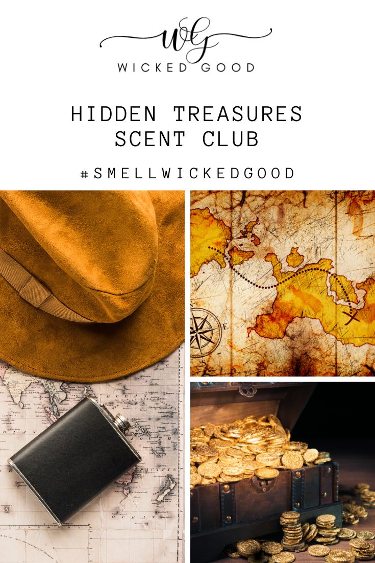 Perfume Subscription Box | April 2022 | Hidden Treasures by Wicked Good