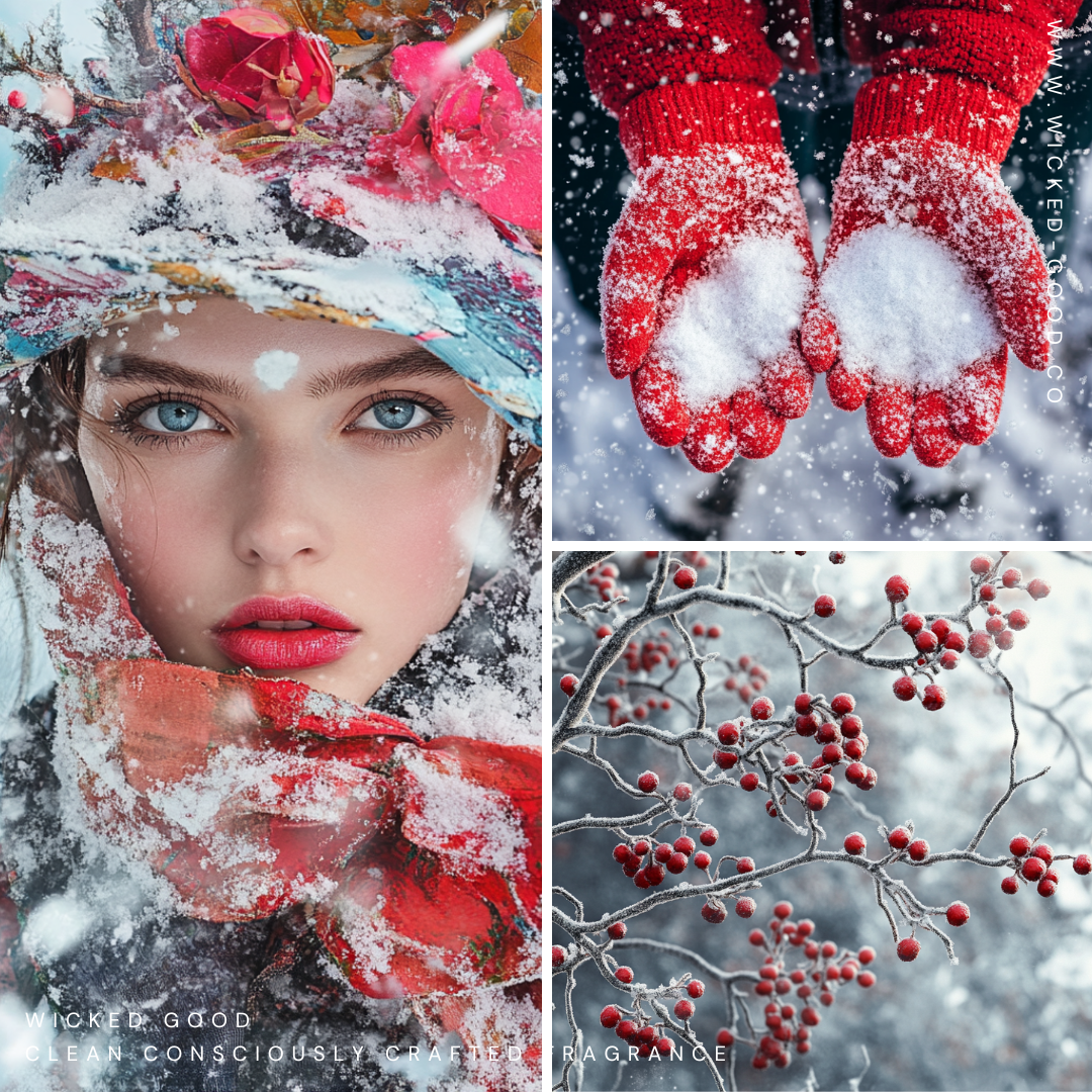 Snow Days Perfume Box | December 2021 Scent Club | Clean Scents Delivered | Wicked Good