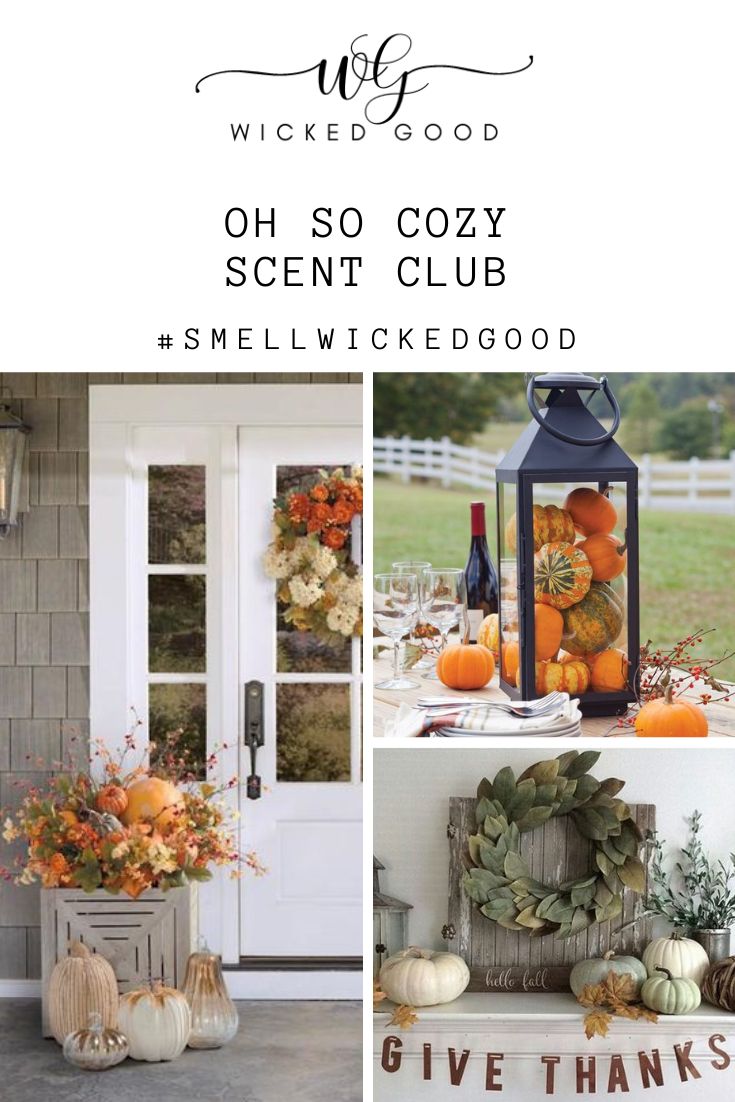 OH SO COZY November 2020 | Enchanted Autumn | Wicked Good Scent Club