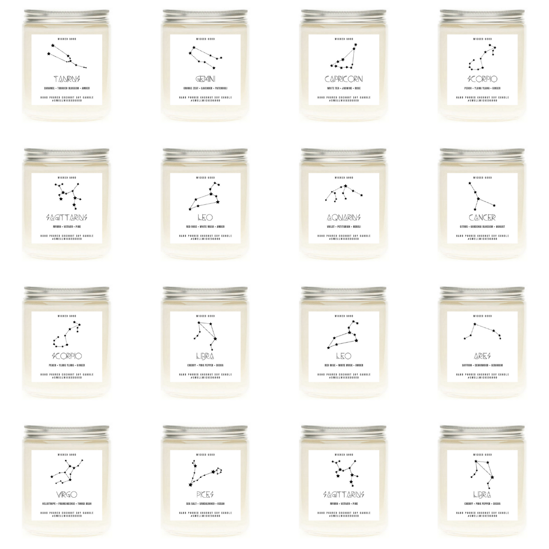The Best Zodiac Candle Gift For Your Bestie | Wicked Good