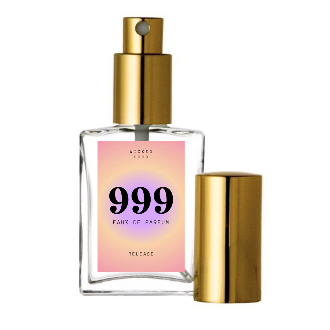 999 Release Perfume | Angel Number Perfume Collection by Wicked Good