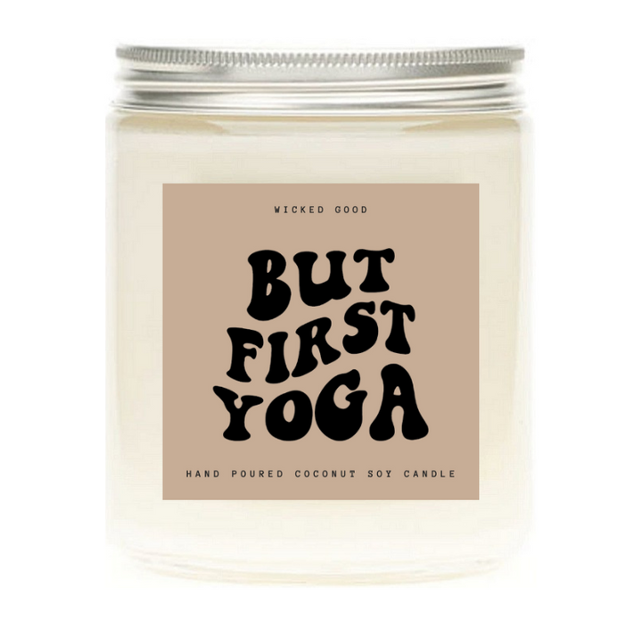 But First Yoga $10 Mystery Candle | Wicked Good