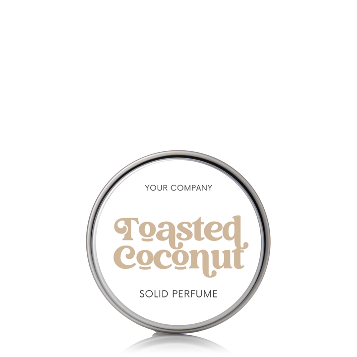Custom perfume bottle and label pre production sample