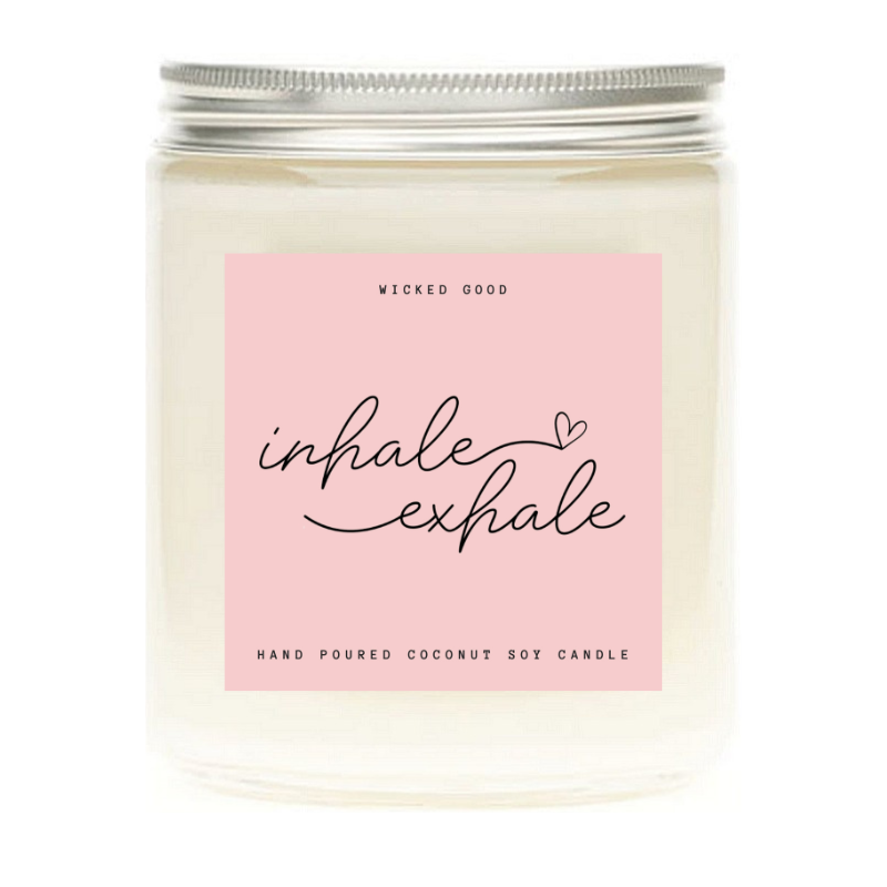 Inhale Exhale $10 Mystery Candle | Wicked Good