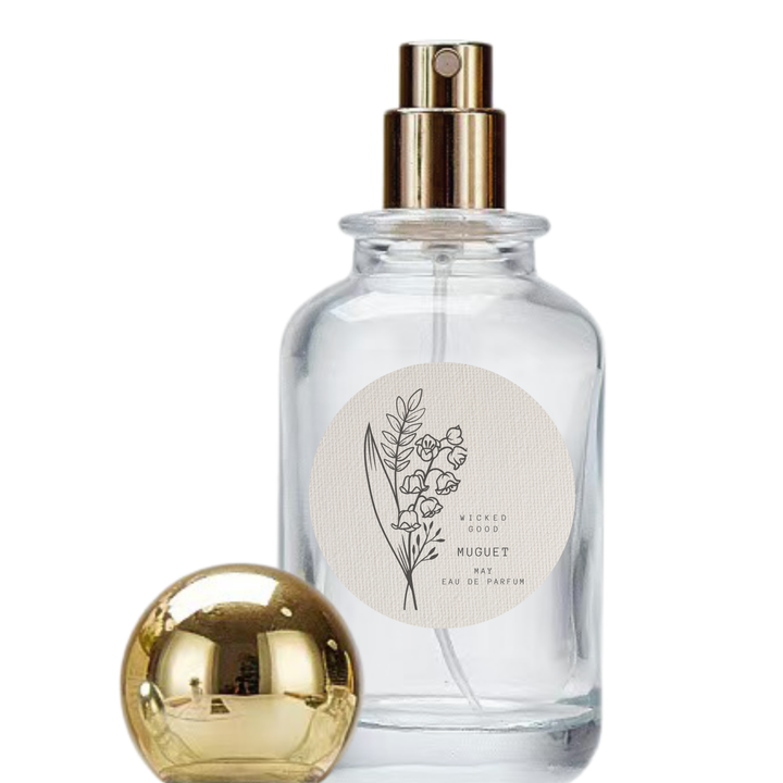 May Muguet Lily of the Valley Perfume – Elegant May Birth Month Birthday Gift