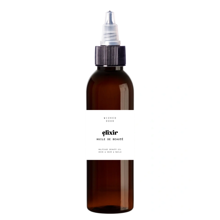 Multiuse oil for dry skin split ends and cuticles