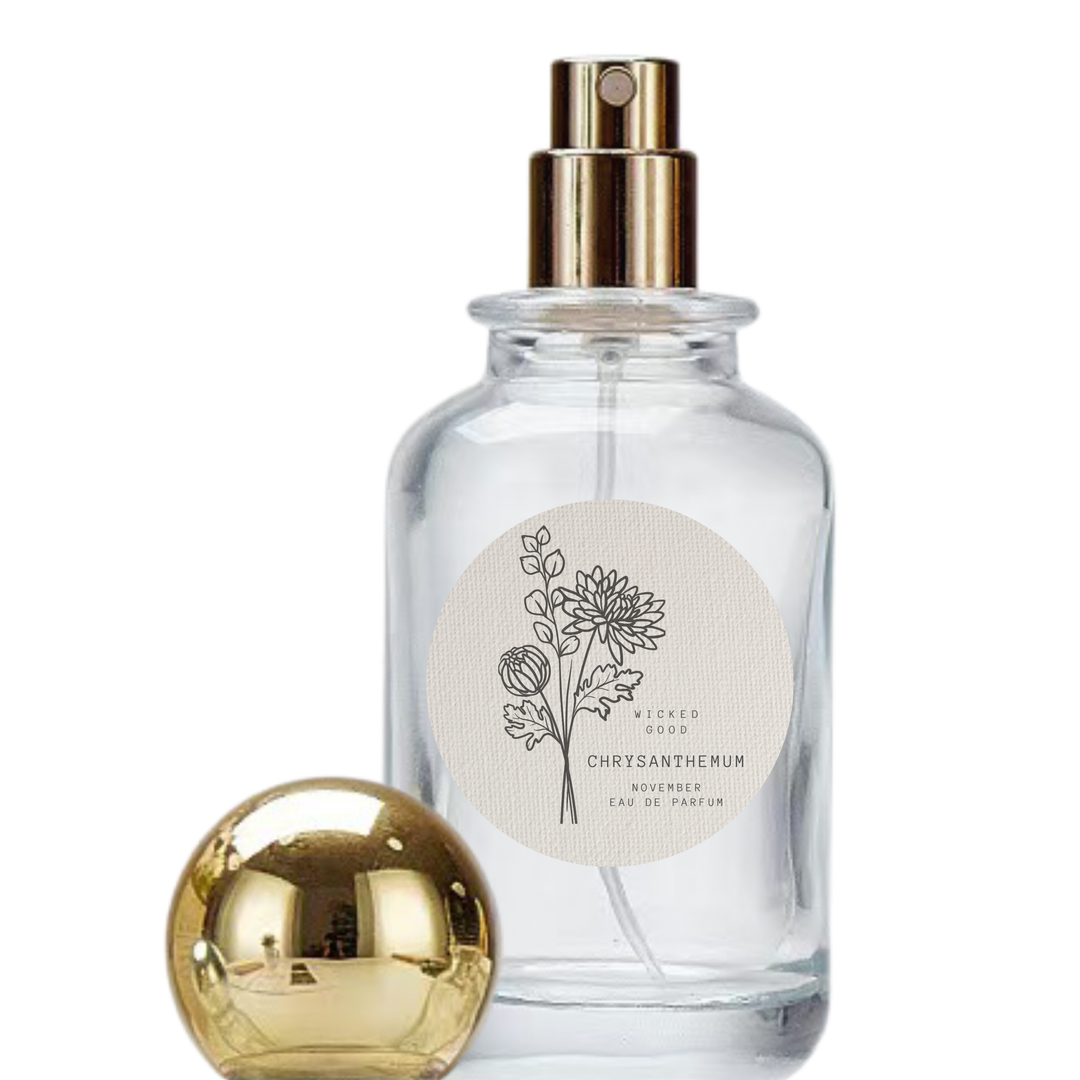 November Chrysanthemum Perfume – Warm November Birthday Gift for Her