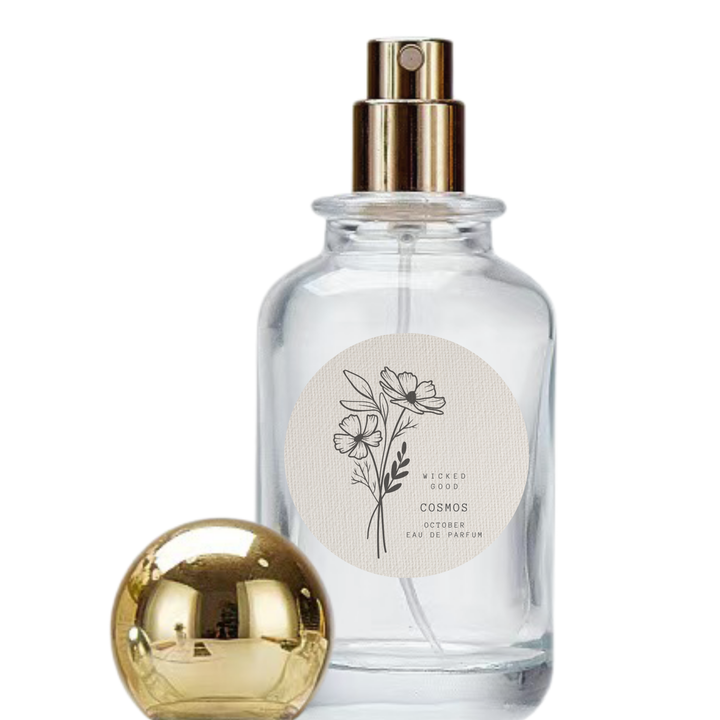 October Cosmos Perfume – Whimsical October Birth Flower Gift