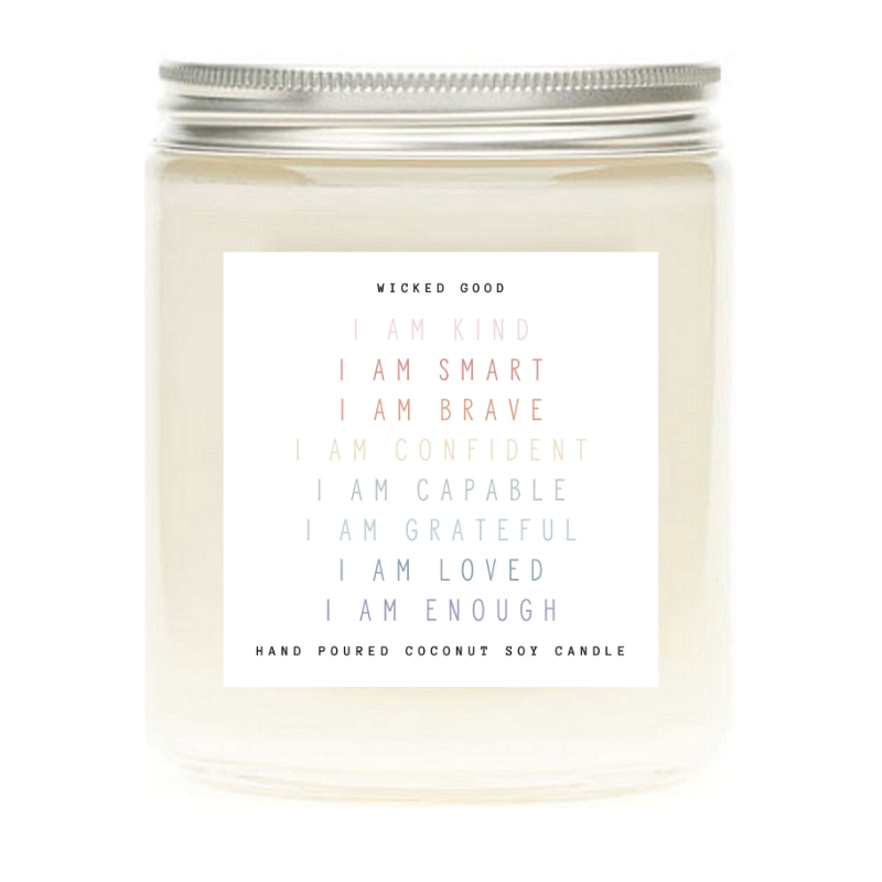 Positive Affirmation Candle $10 Mystery Candle | Wicked Good