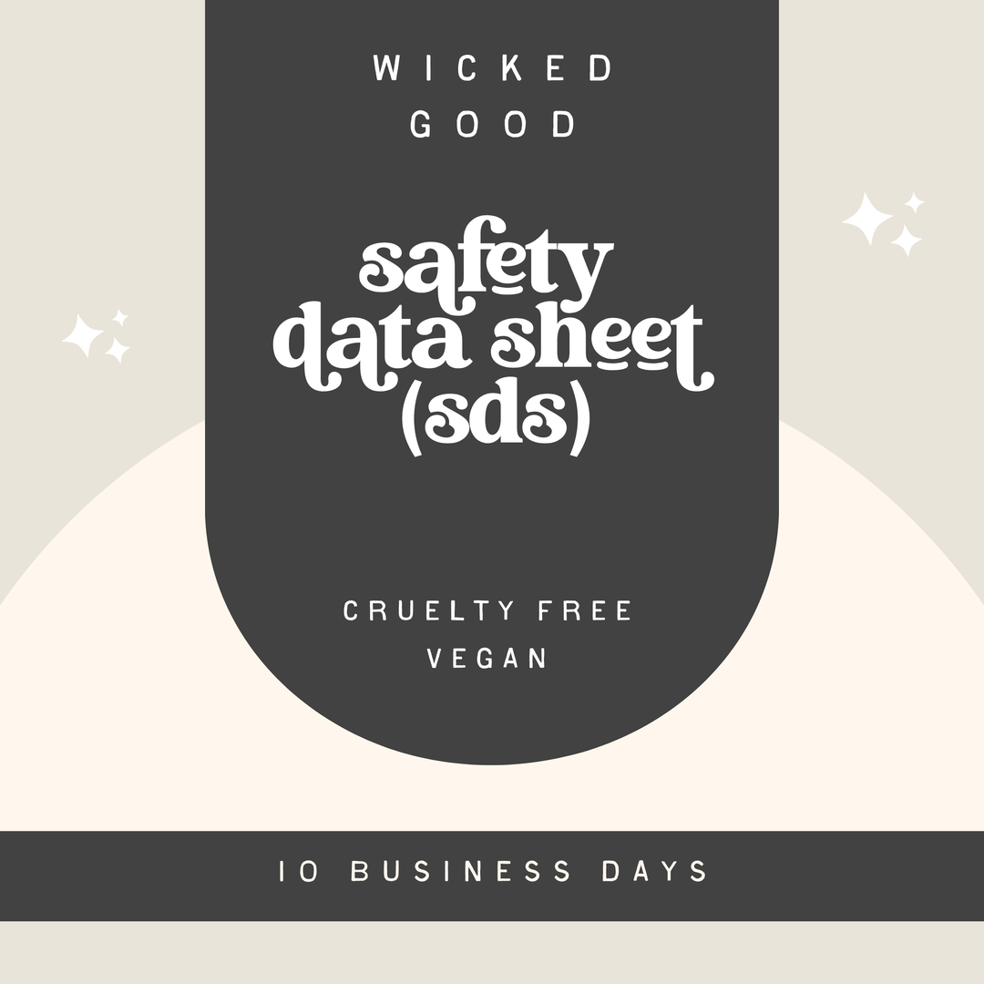 Private Label Perfume SDS Sheets + Compliance Documents