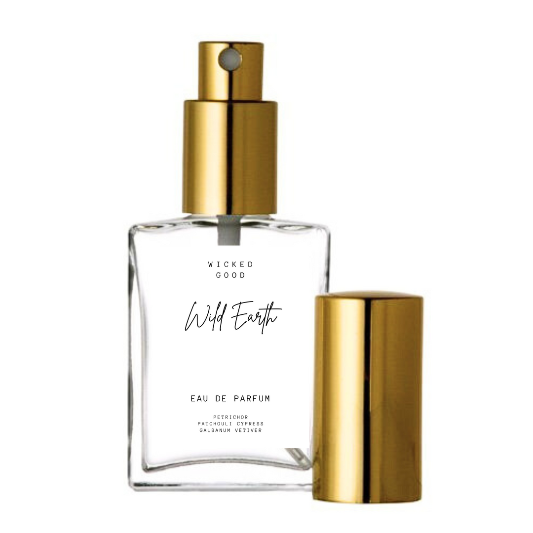 Wild Earth Fragrance - Petrichor, Patchouli, Cypress, Galbanum, Vetiver | Wicked Good