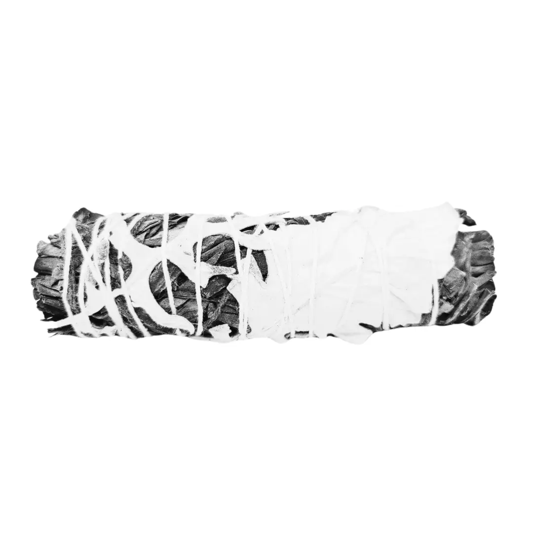 Yin Yang Smudge Stick | Purify + Protect with Black & White Sage