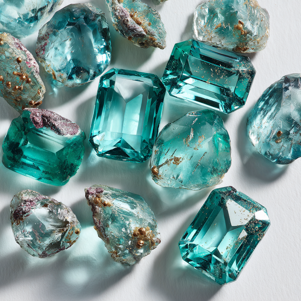 aquamarine birthstone perfume gift for her
