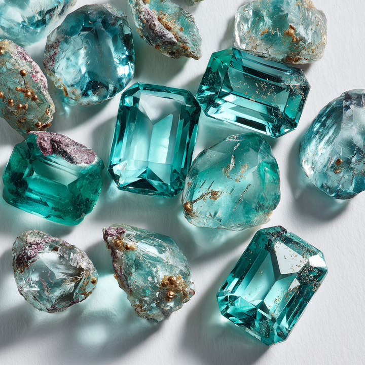 aquamarine birthstone perfume gift for her

