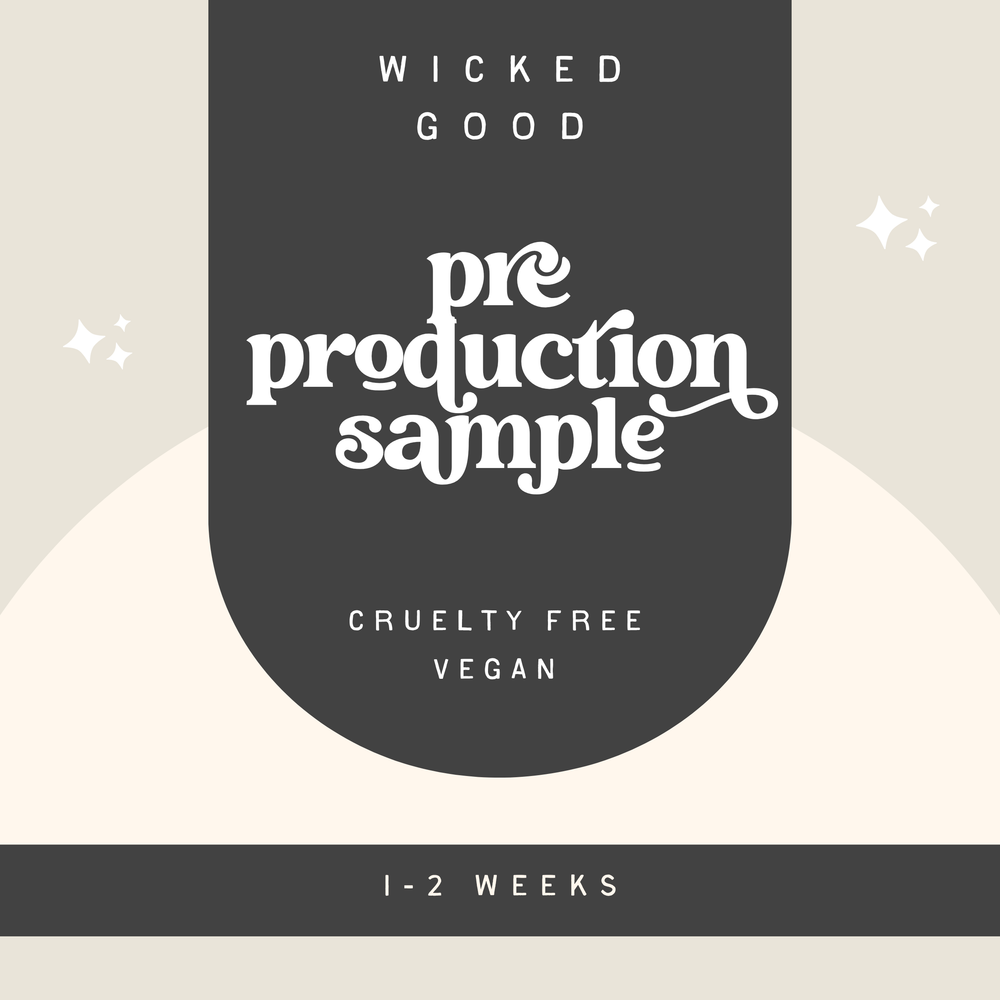 private label perfume packaging sample