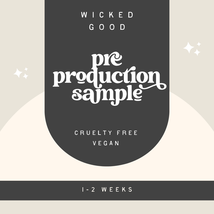 private label perfume packaging sample