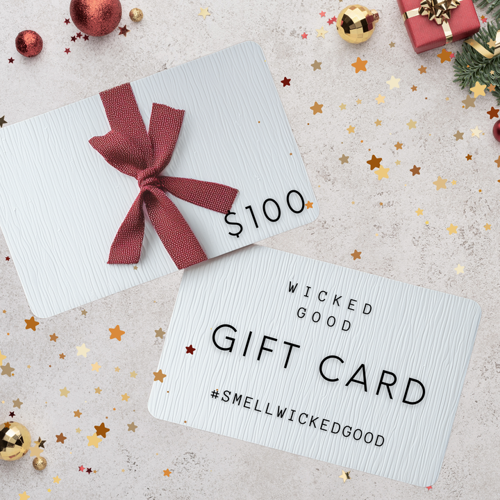 unique perfume gift card for her