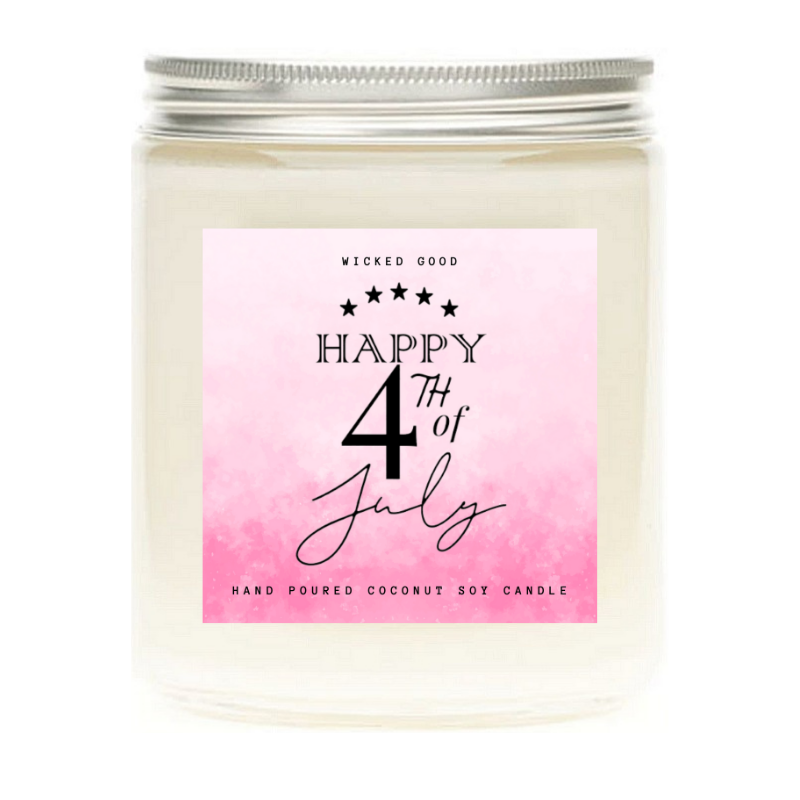 4th of July Candle 7 Best 4th of July Candles That'll Bring You Instant Fireworks - Soy Wax Candles - Pop Culture Candle - Smells Like