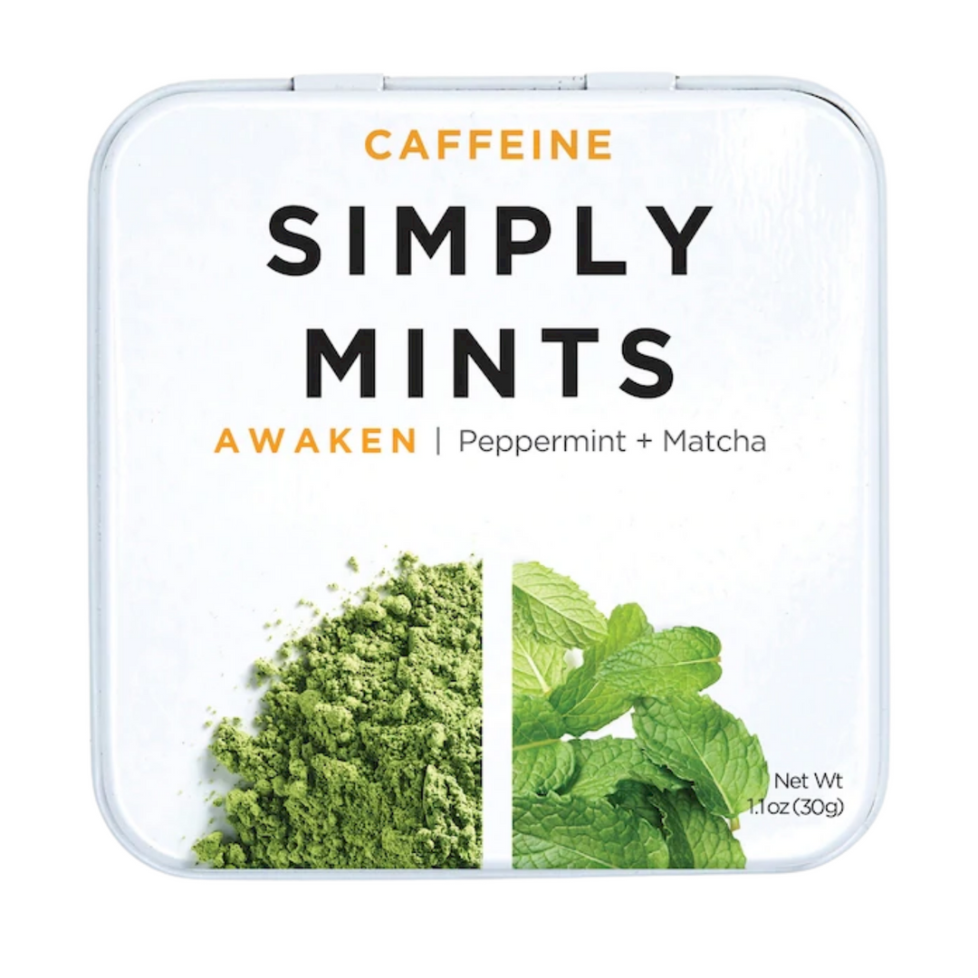 Caffeine Mints - Awaken, Peppermint + Matcha | Wicked Good Gift Box