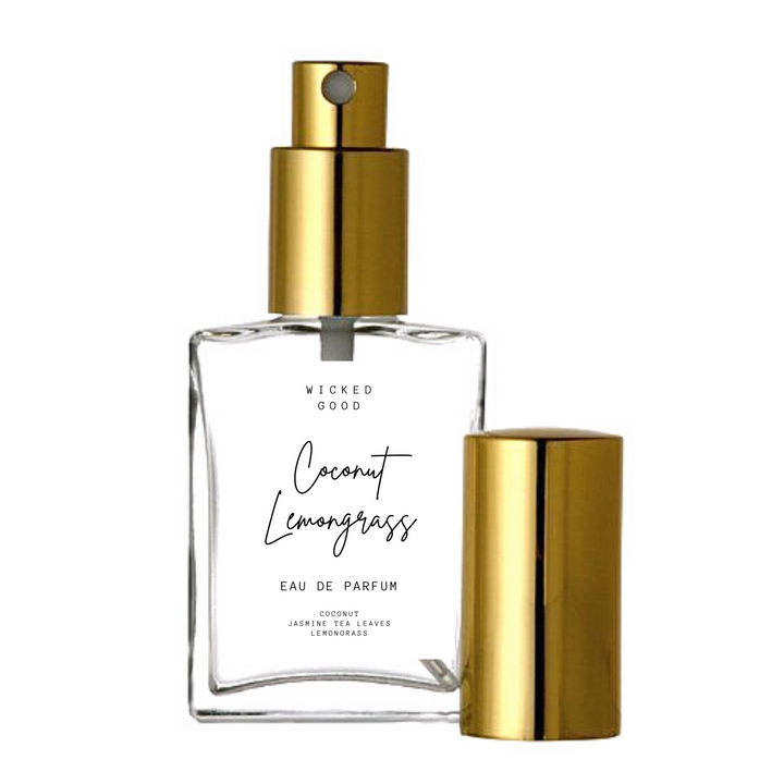 Coconut Lemongrass Perfume Spray | Wicked Good Clean Fragrances