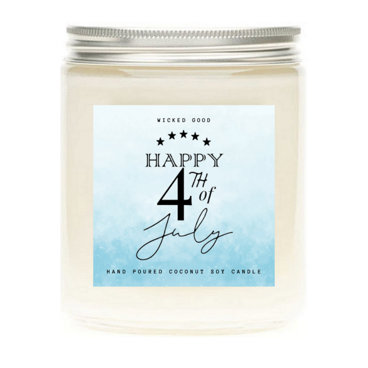 Happy 4th of July 7 Best 4th of July Candles That'll Bring You Instant Fireworks - Soy Wax Candles - Pop Culture Candle - Smells Like