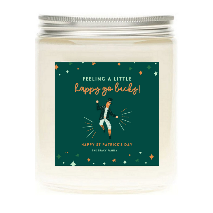 Happy Go Lucky 7 Best Personalized Candles to Celebrate St. Patrick's Day! | Wicked Good