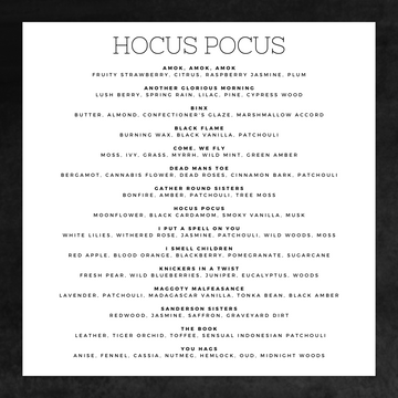 Hocus Pocus Perfume Flight