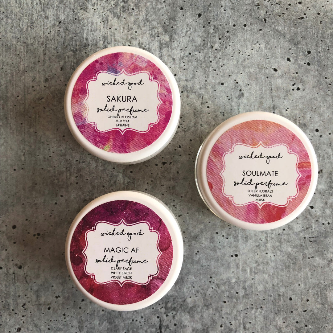 Solid Perfume Cherry Blossom And Jasmine Perfume Solid Perfume