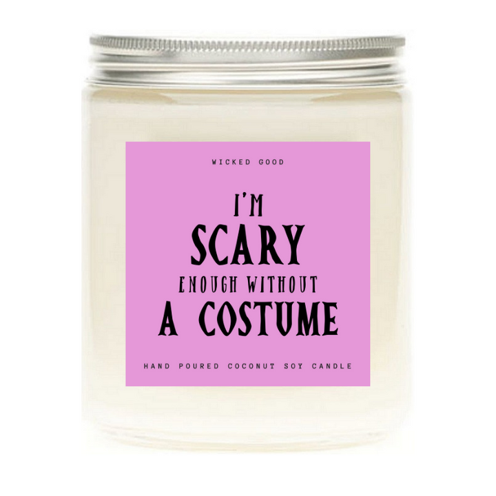 I'm Scary Enough Without A Costume 17 Best Halloween Candles That'll Bring You Instant Fall Vibes | Wicked Good Co.