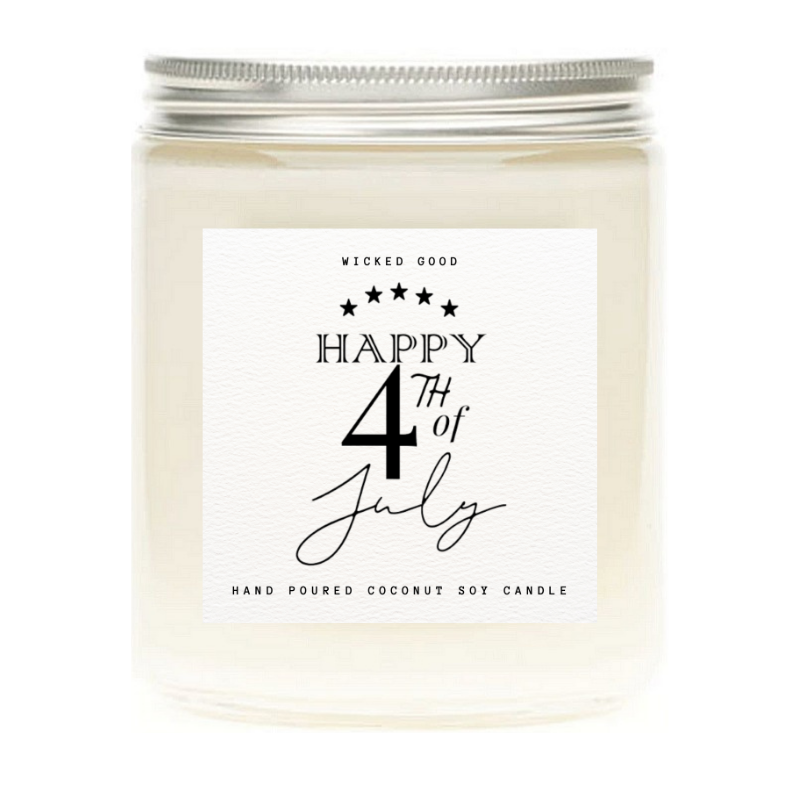Independence Day 7 Best 4th of July Candles That'll Bring You Instant Fireworks - Soy Wax Candles - Pop Culture Candle - Smells Like