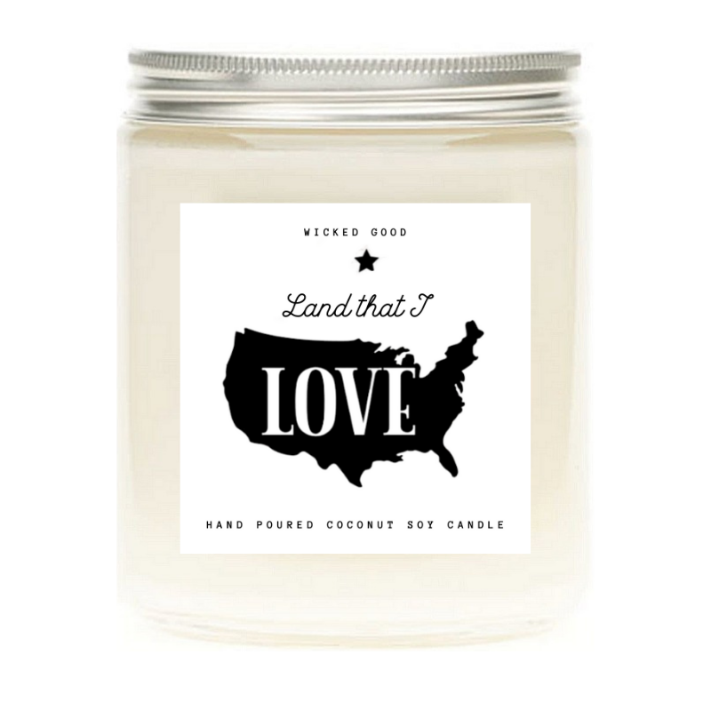 Land That I Love 7 Best 4th of July Candles That'll Bring You Instant Fireworks - Soy Wax Candles - Pop Culture Candle - Smells Like
