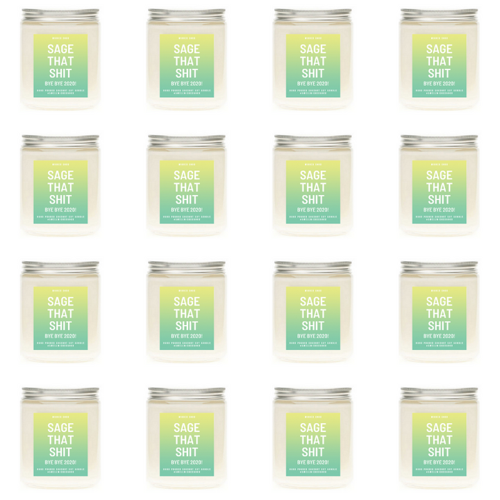 Sage That Shit Soy Candle | Wicked Good