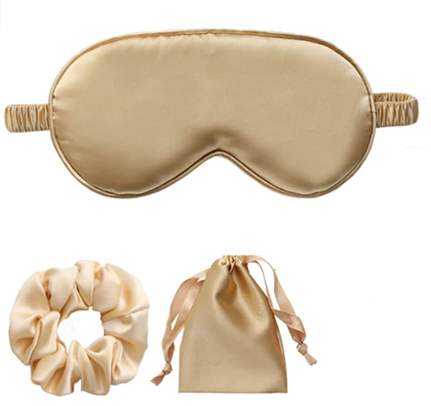 Satin Eye Mask & Scrunchie Set | Wicked Good Gift Box