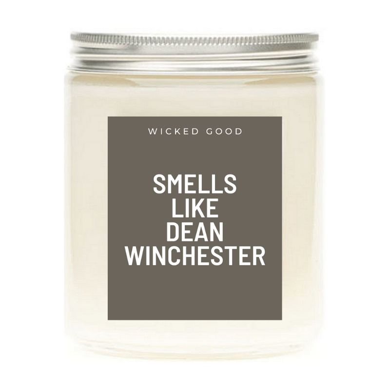 Smells Like Dean Winchester - Supernatural Soy Wax Candle - Pop Culture Candle - Smells Like Candle  Wicked Good