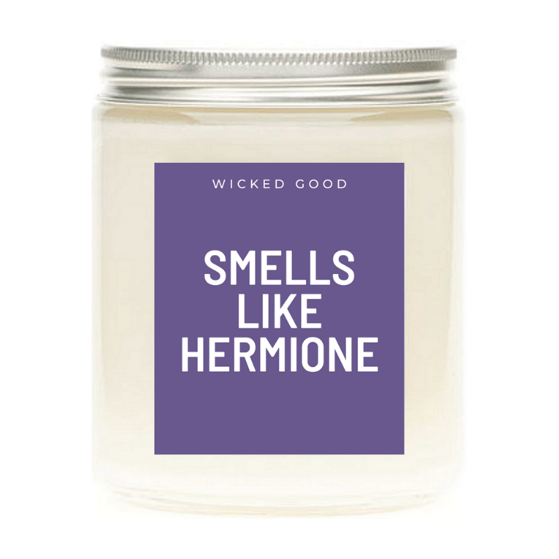 Smells Like Hermione Granger - Soy Wax Candle - Pop Culture Candle - Smells Like Candle