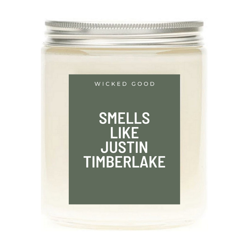 Smells Like Justin Timberlake - Soy Wax Candle - Pop Culture Candle - Smells Like Candle  Wicked Good