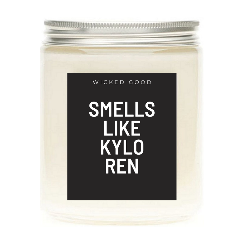 Smells Like Kylo Ren - Star Wars Soy Wax Candle - Pop Culture Candle - Smells Like Candle  Wicked Good