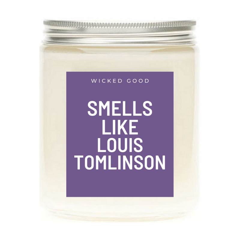 Smells Like Louis Tomlinson - Soy Wax Candle - Pop Culture Candle - Smells Like Candle  Wicked Good