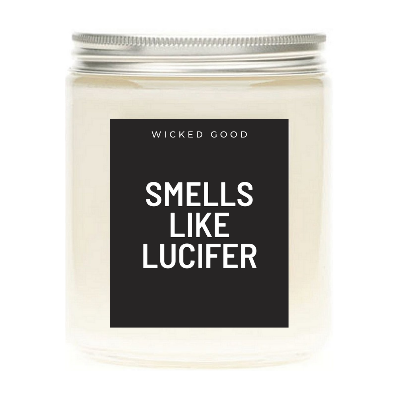 Smells Like Lucifer Morningstar - Soy Wax Candle - Pop Culture Candle - Smells Like Candle  Wicked Good