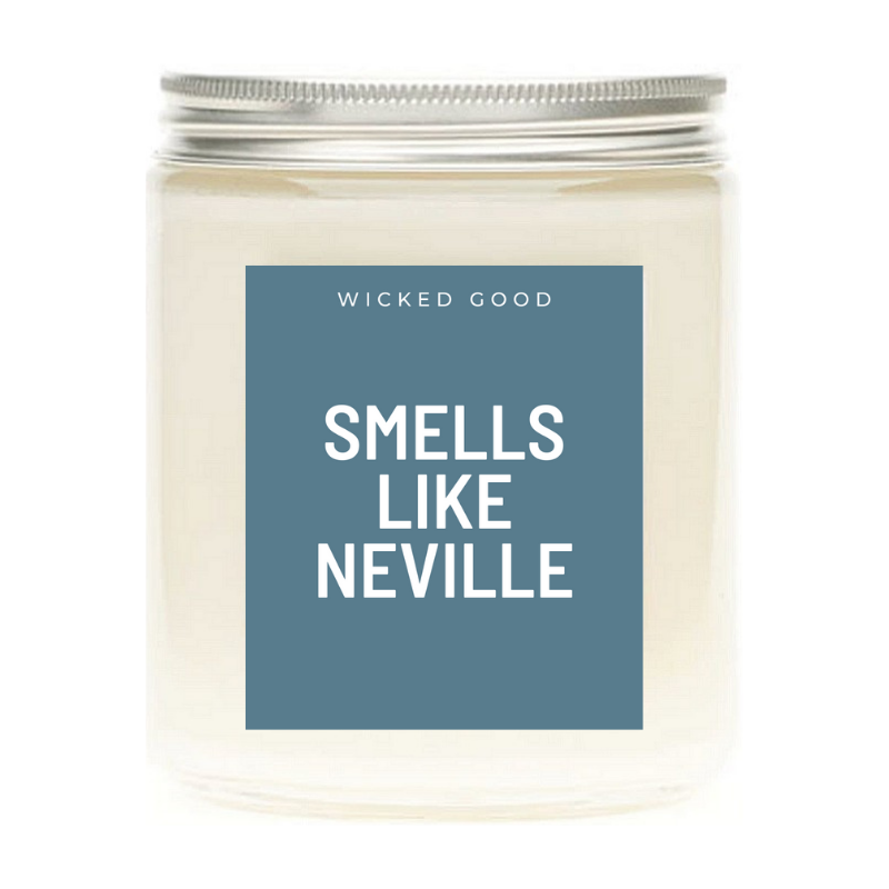 Smells Like Neville Longbottom - Soy Wax Candle - Pop Culture Candle - Smells Like Candle  Wicked Good