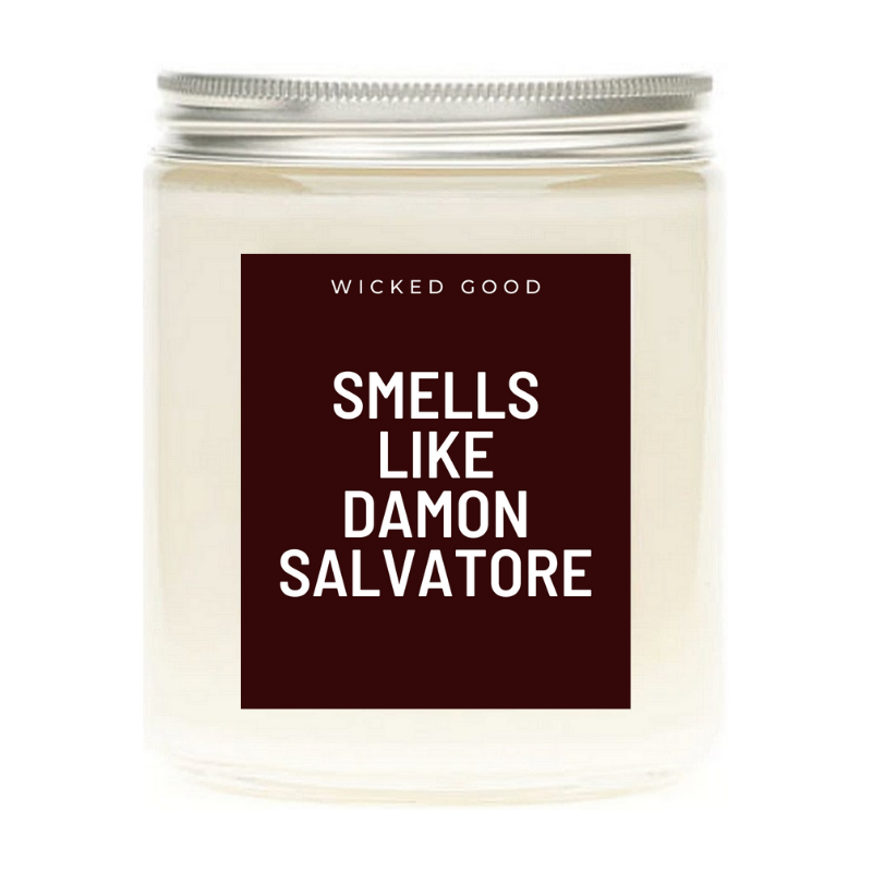 Smells Like Damon Salvatore - Soy Wax Candle - Pop Culture Candle - Smells Like Candle