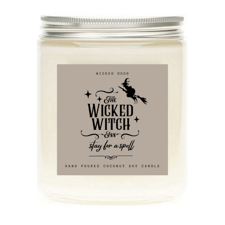 The Wicked Witch Inn Stay For A Spell 13 Vintage Halloween Candles With Irresistible Fall Scents | Wicked Good Co.