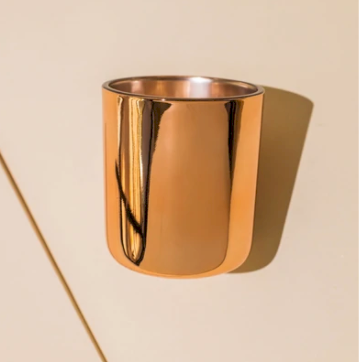 Metallic Copper Candle Jar Vessel | Wicked Good Candles
